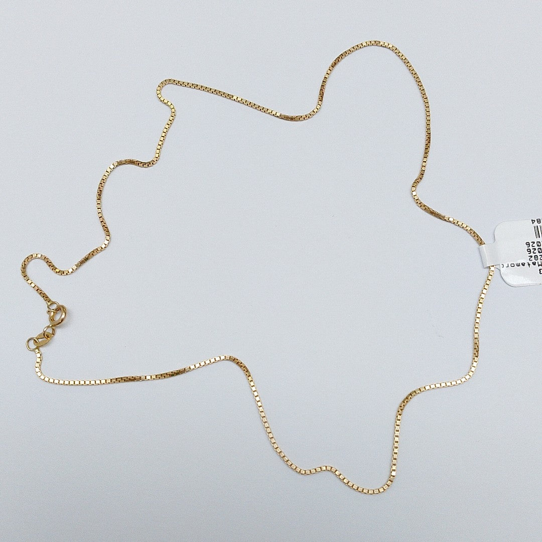 CADENA ORO 14 K 3 GRMS (SEMINUEVO)