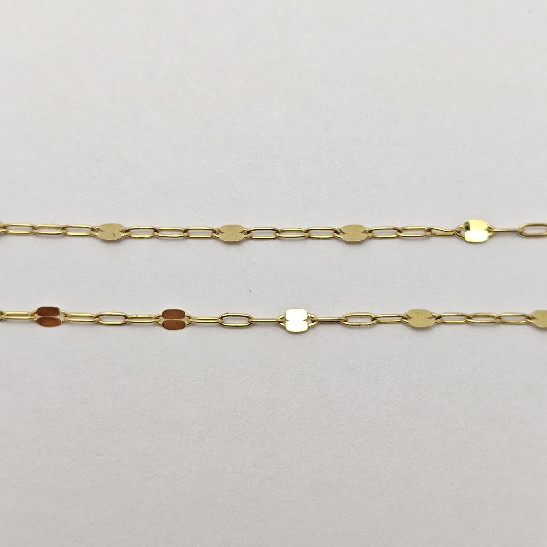 CADENA ORO 14 K 1,40 GRMS (SEMINUEVO)