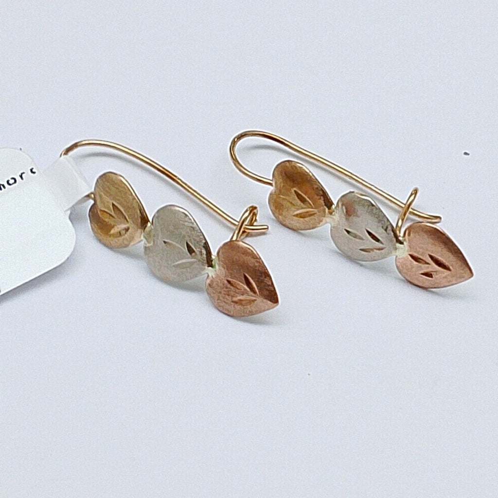ARETES PAR ORO 14 K 1.2 GRMS (SEMINUEVO)