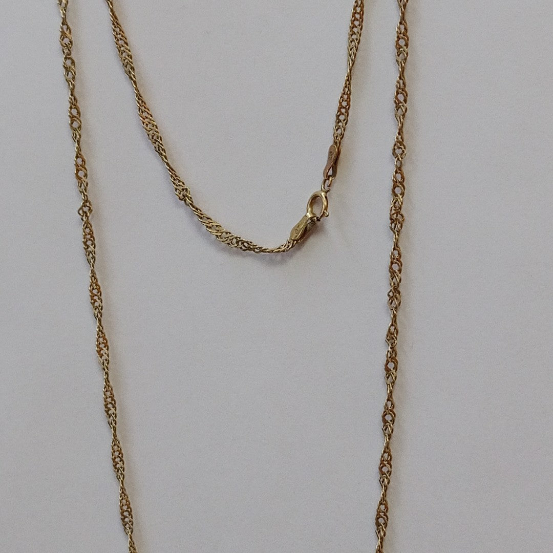 CADENA ORO 14 K 3,90 GRMS (SEMINUEVO)