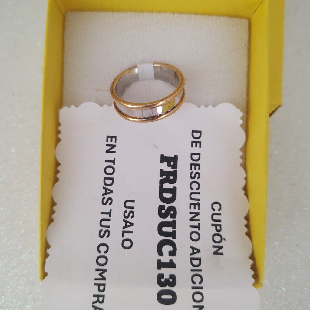 ARGOLLA ORO, ORO BLANCO 14 K 5.7 GRMS (SEMINUEVO)