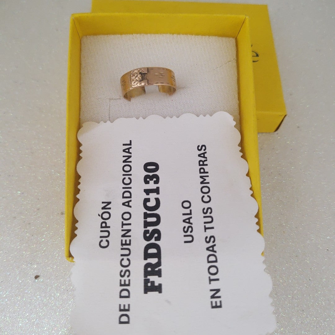 ARGOLLA ORO 10 K 2.4 GRMS (SEMINUEVO)