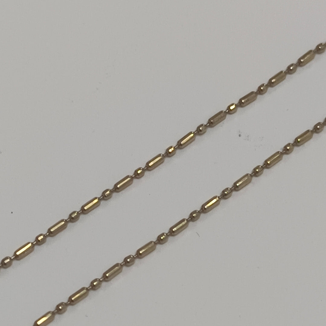 CADENA ORO 14 K 1,30 GRMS (SEMINUEVO)
