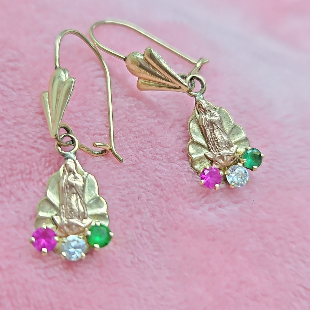 ARETES PAR ORO 14 K 2.5 GRMS (SEMINUEVO)