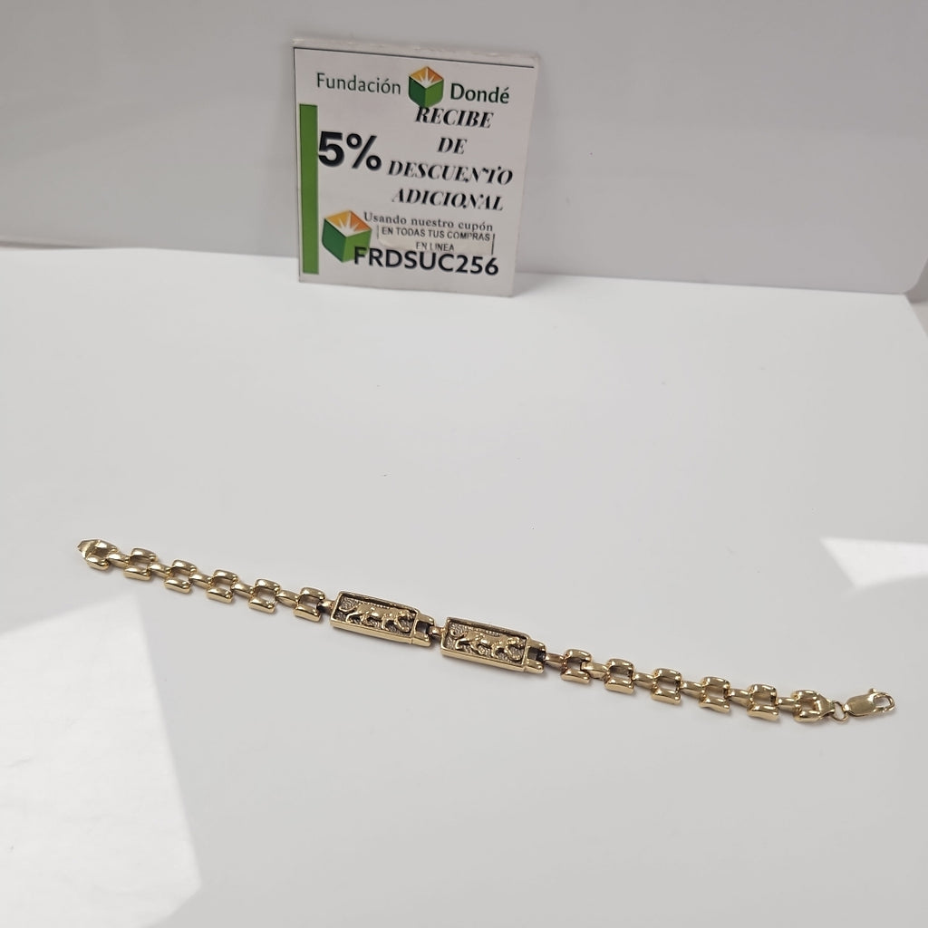 PULSERA ORO 14 K 14,40 GRMS (SEMINUEVO)