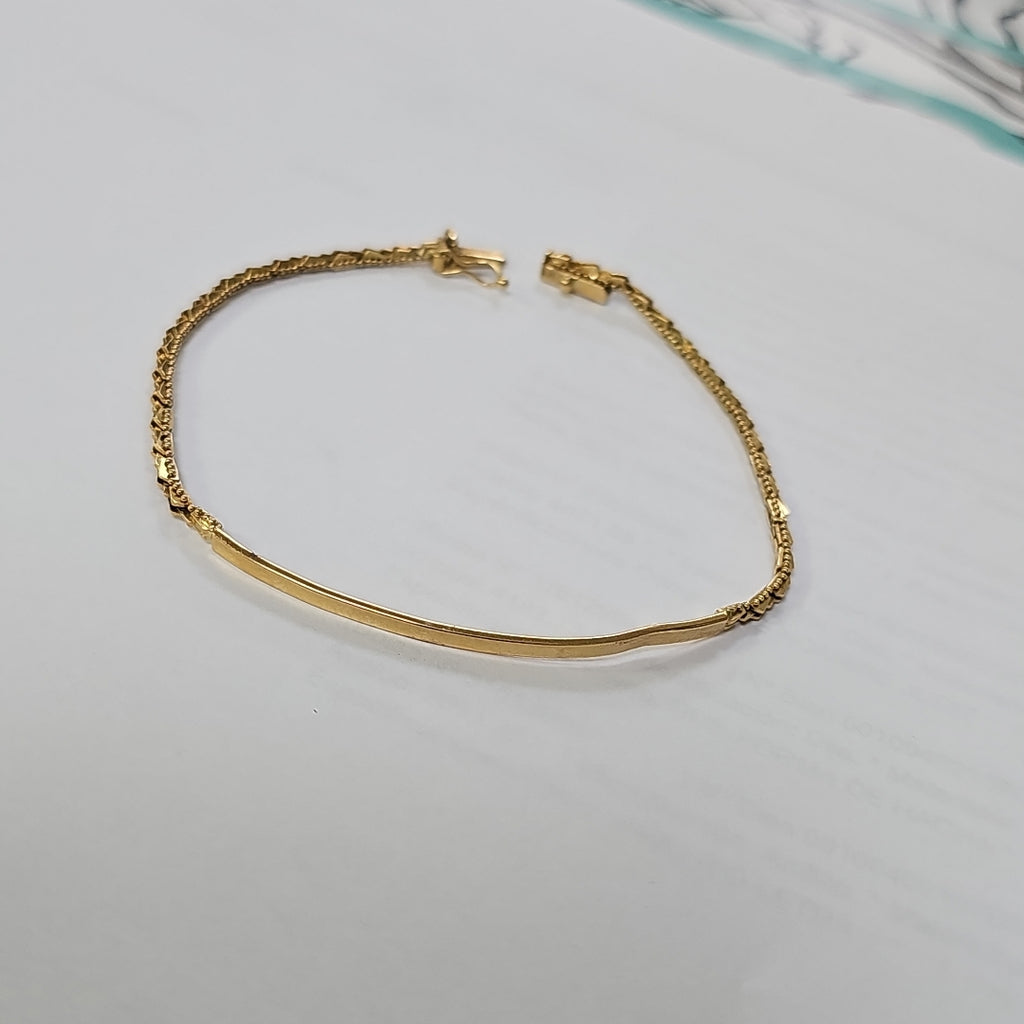 ESCLAVA ORO 18 K 6.8 GRMS (SEMINUEVO)