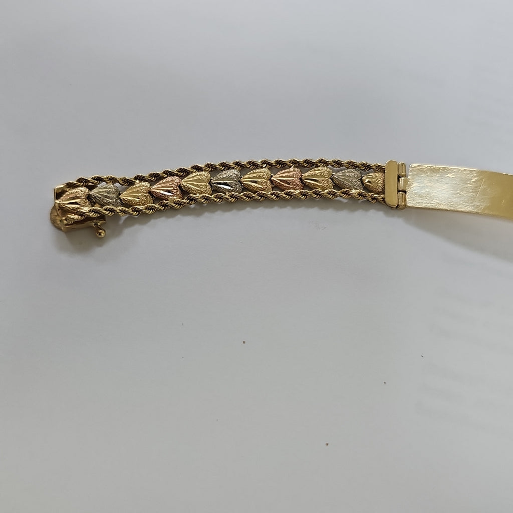 ESCLAVA ORO 14 K 13.5 GRMS (SEMINUEVO)