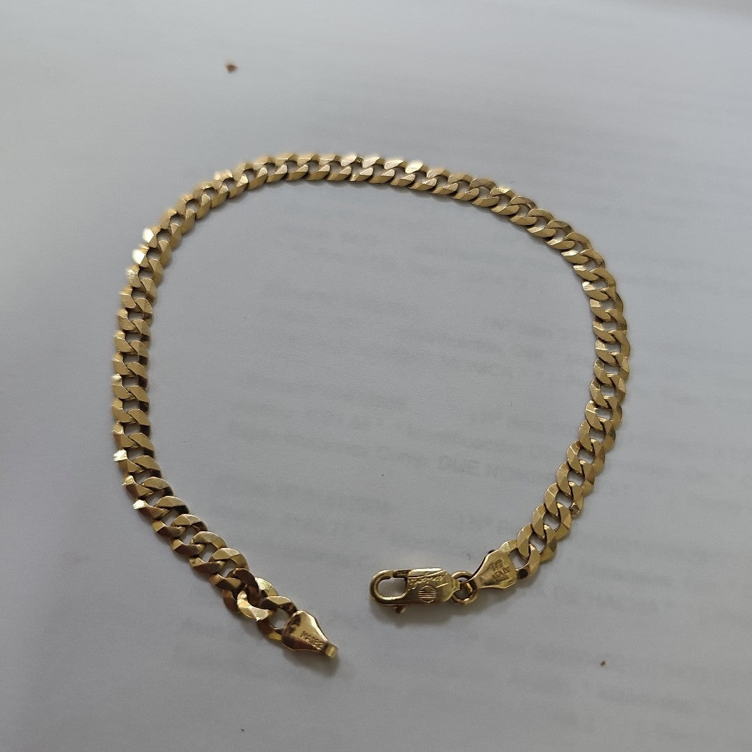 PULSERA ORO 14 K 6.4 GRMS (SEMINUEVO)