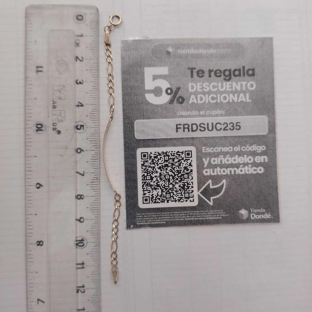 ESCLAVA ORO 10 K 1.4 GRMS (SEMINUEVO)