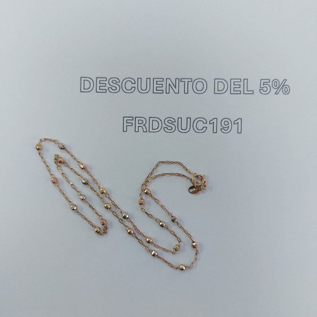 GARGANTILLA ORO 10 K 2,60 GRMS (SEMINUEVO)