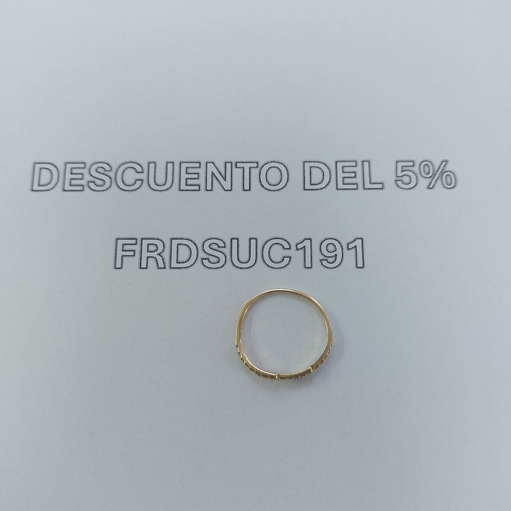 ANILLITO ORO 10 K 0.9 GRMS (SEMINUEVO)