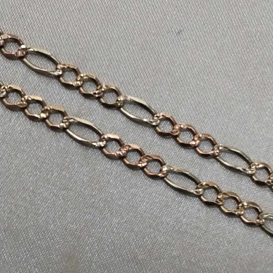 CADENA ORO, ORO COMBINADO 10 K 7.7 GRMS (SEMINUEVO)
