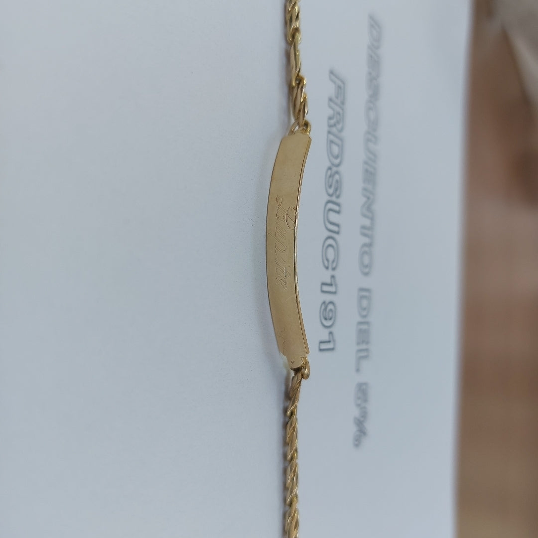 ESCLAVA ORO 14 K 8.9 GRMS (SEMINUEVO)