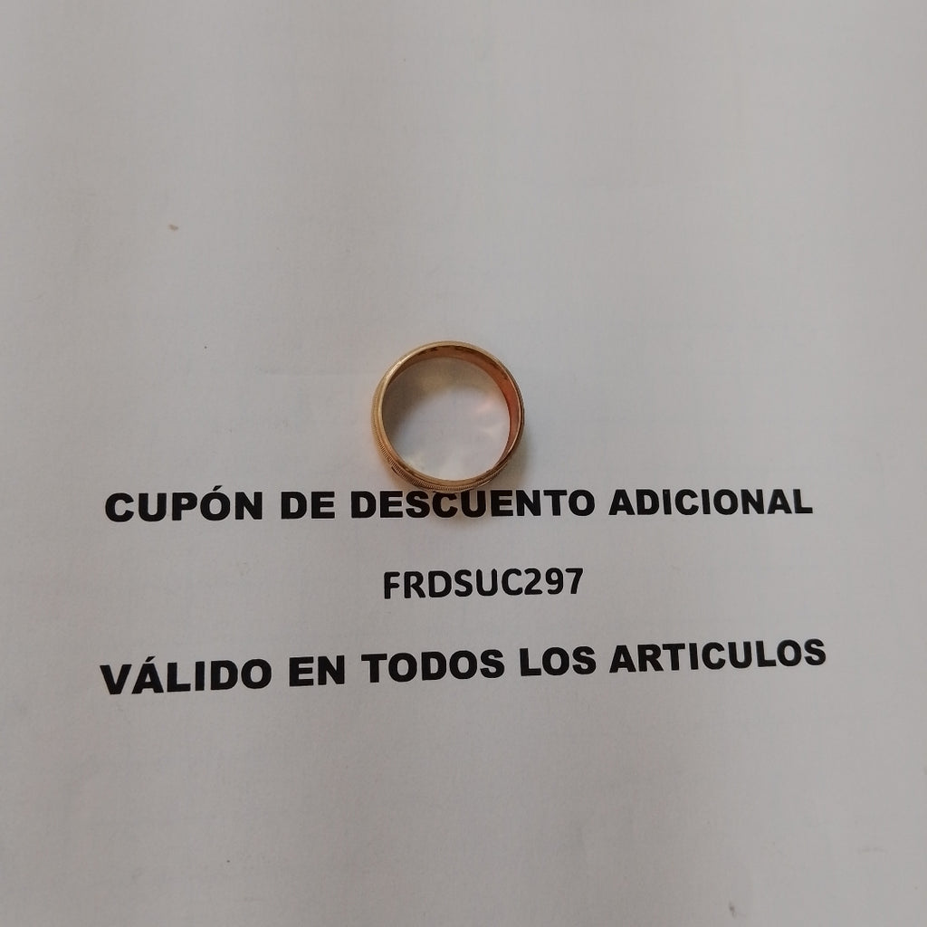 ARGOLLA ORO 10 K 1.8 GRMS (SEMINUEVO)
