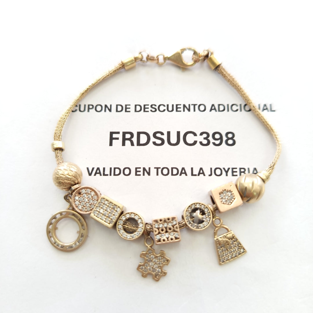 PULSERA ORO 14 K 13.1 GRMS (SEMINUEVO)