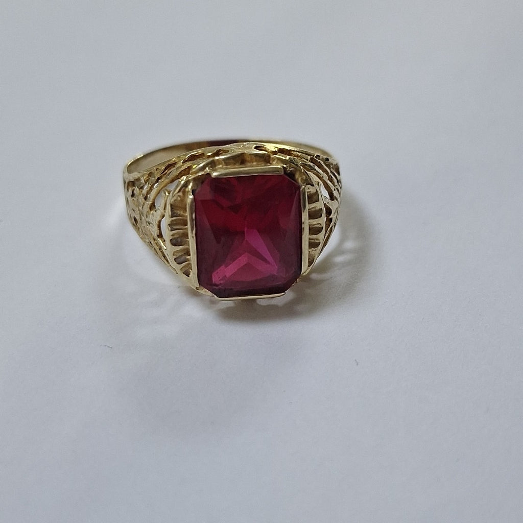 ANILLO ORO 10 K 5.3 GRMS (SEMINUEVO)