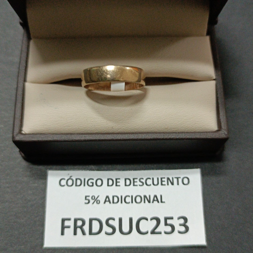 ARGOLLA ORO 10 K 3.2 GRMS (SEMINUEVO)