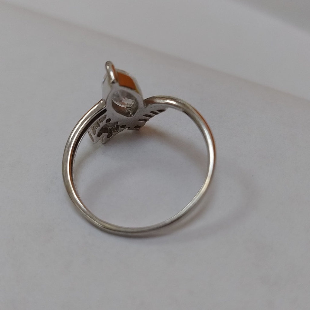ANILLITO ORO BLANCO 14 K 2.3 GRMS (SEMINUEVO)