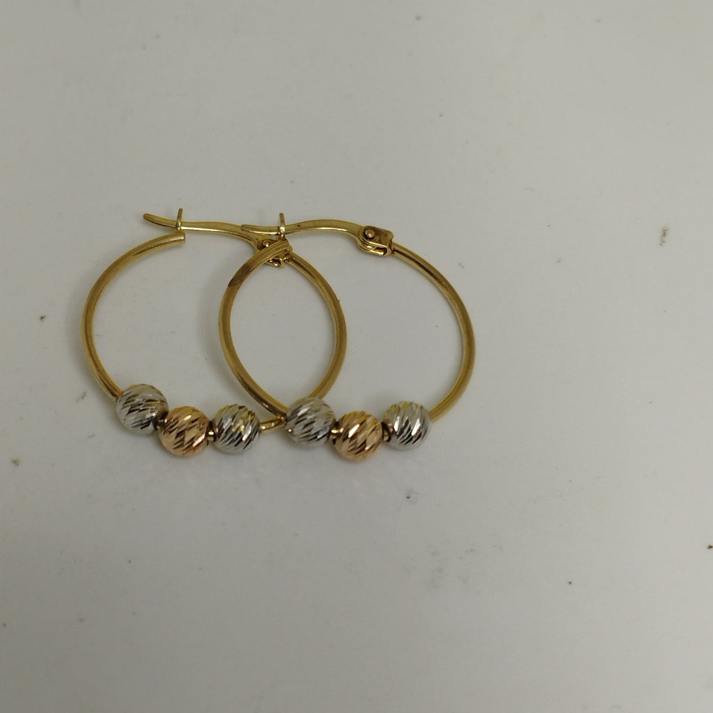 ARETES PAR ORO 10 K 1.5 GRMS (SEMINUEVO)