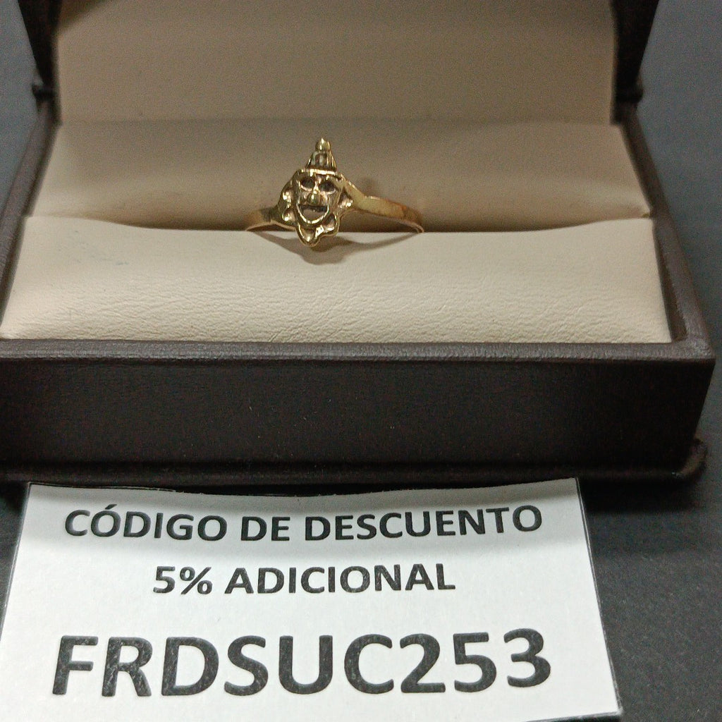 ANILLITO ORO 10 K 0.9 GRMS (SEMINUEVO)