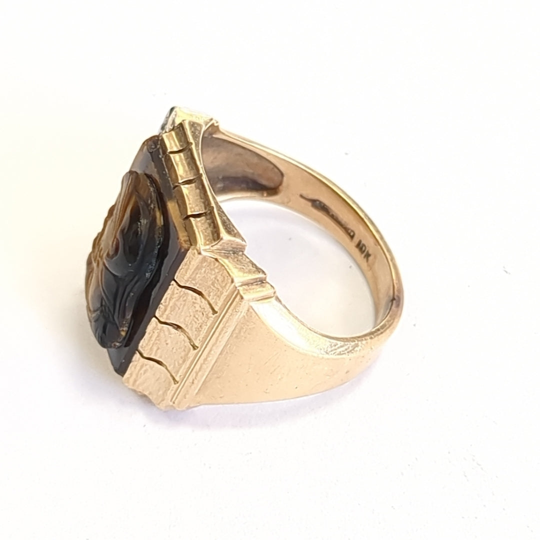 ANILLO ORO 10 K 8,10 GRMS (SEMINUEVO)