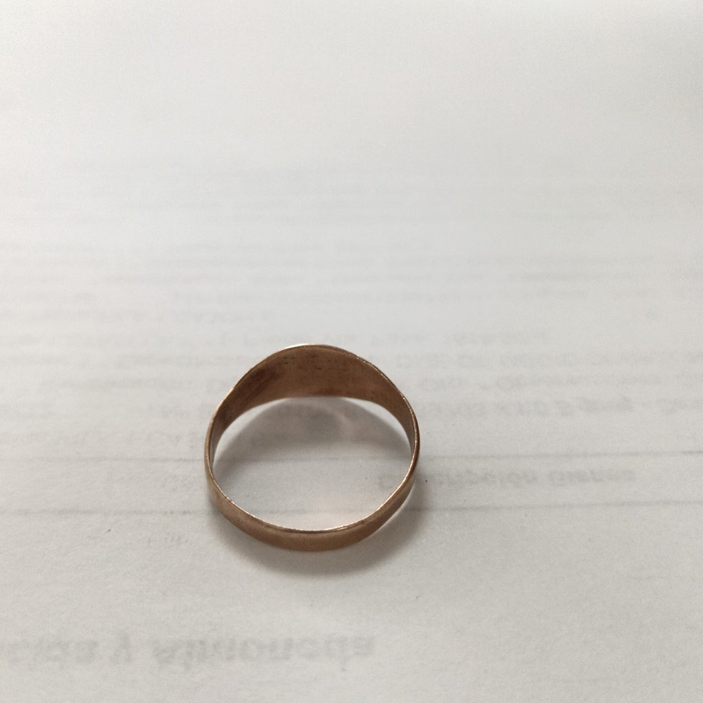 ANILLO ORO 8 K 1.5 GRMS (SEMINUEVO)