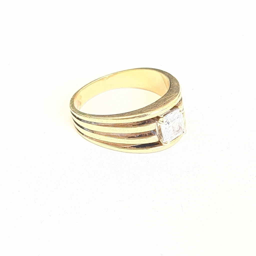 ANILLO ORO 14 K 10,50 GRMS (SEMINUEVO)