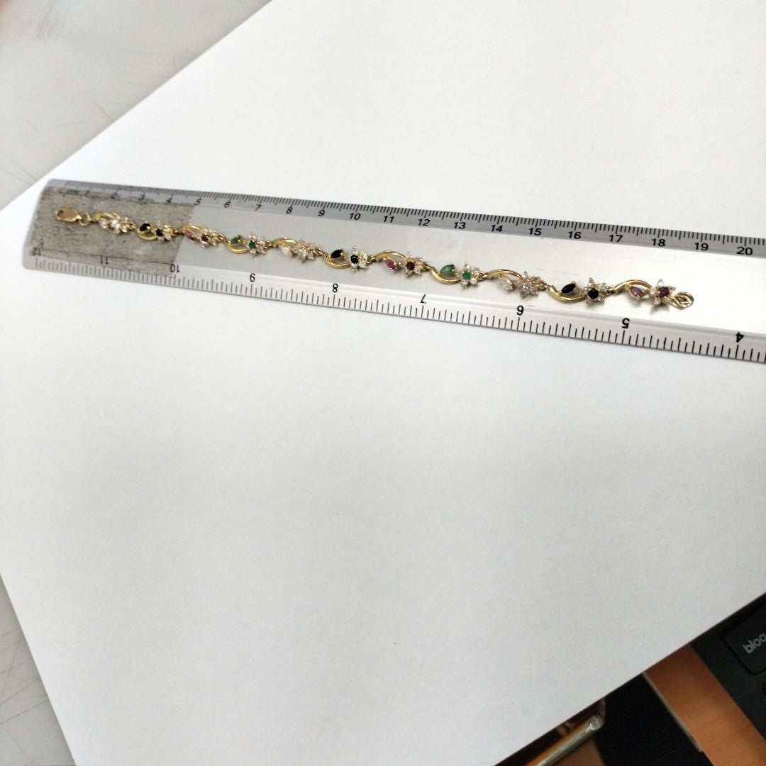 PULSERA ORO 14 K 7.9 GRMS (SEMINUEVO)