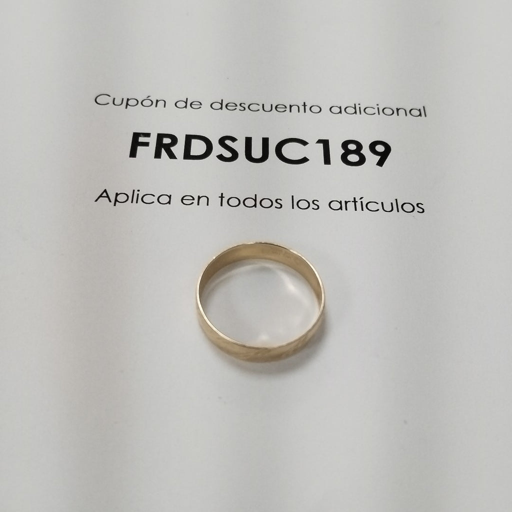 ARGOLLA ORO 14 K 1.5 GRMS (SEMINUEVO)