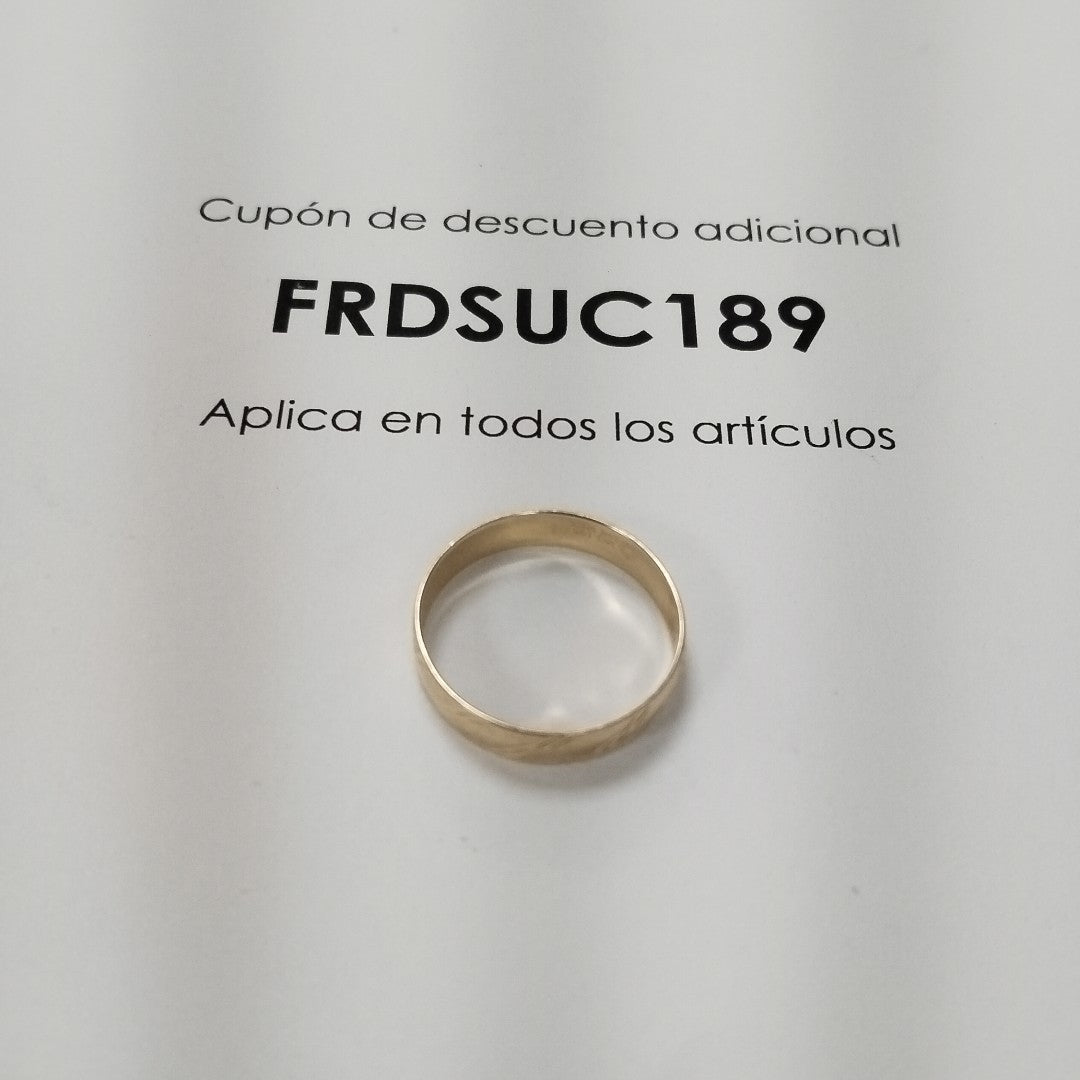 ARGOLLA ORO 14 K 1.5 GRMS (SEMINUEVO)