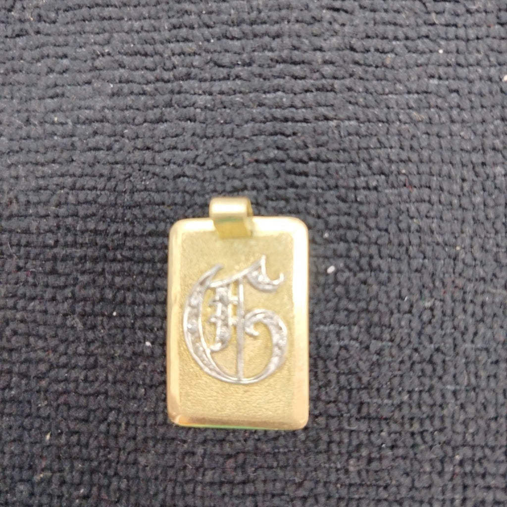 DIJE ORO COMBINADO 14 K 7,20 GRMS (SEMINUEVO)