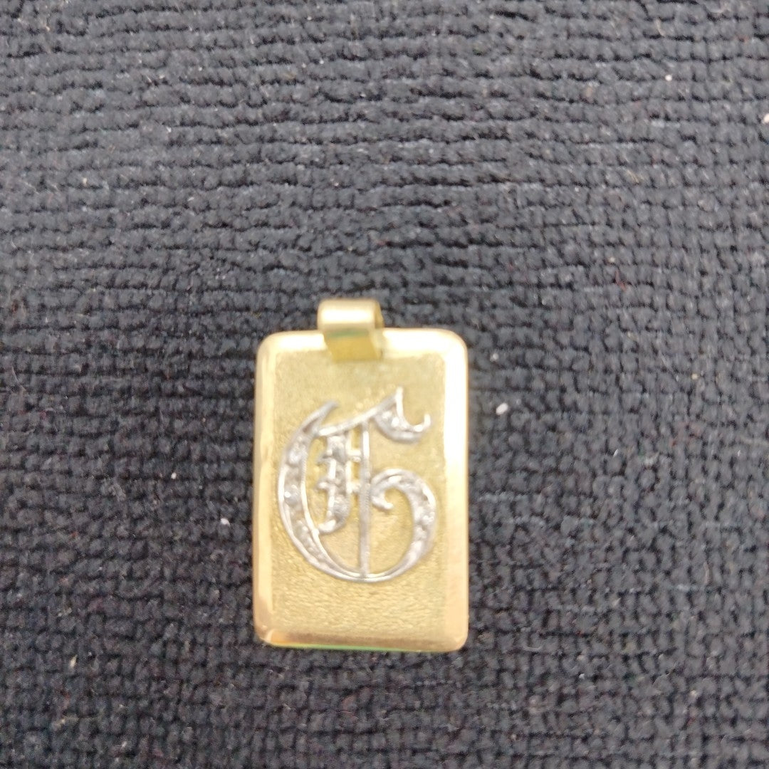 DIJE ORO COMBINADO 14 K 7,20 GRMS (SEMINUEVO)