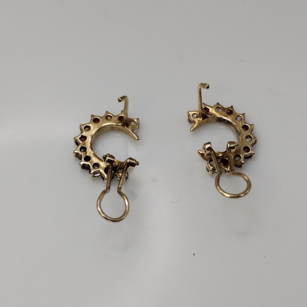 ARETES PAR ORO 10 K 3.3 GRMS (SEMINUEVO)