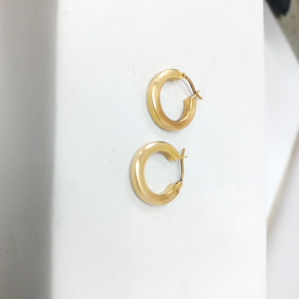 ARRACADAS PAR ORO 14 K 2.5 GRMS (SEMINUEVO)