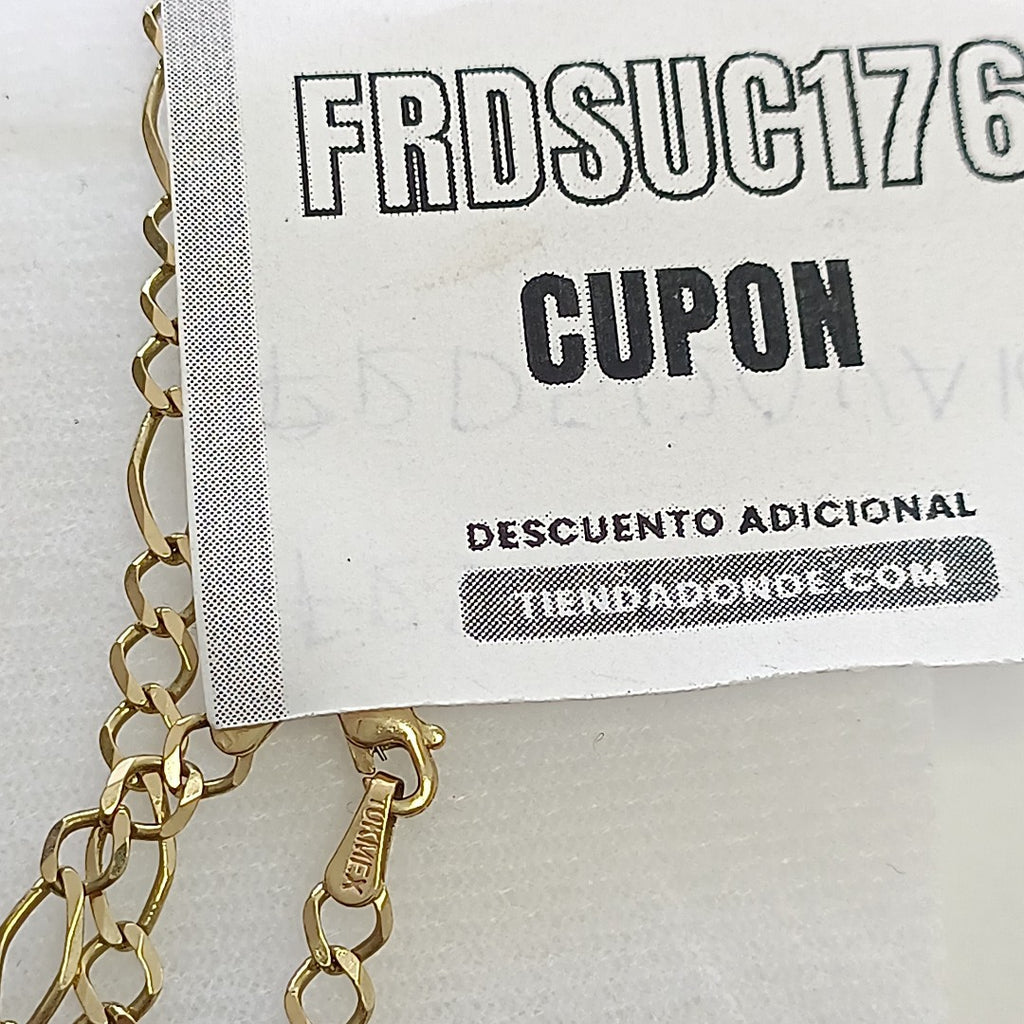 CADENA ORO 10 K 7.9 GRMS (SEMINUEVO)