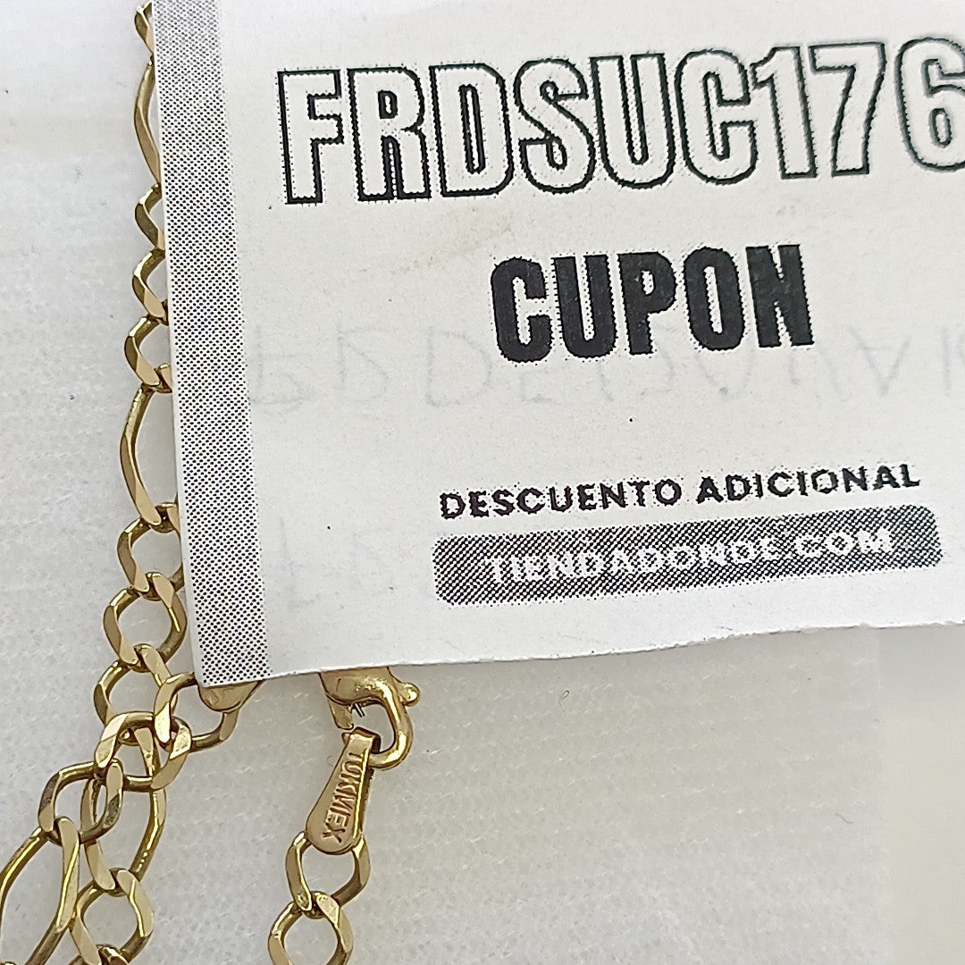 CADENA ORO 10 K 7.9 GRMS (SEMINUEVO)
