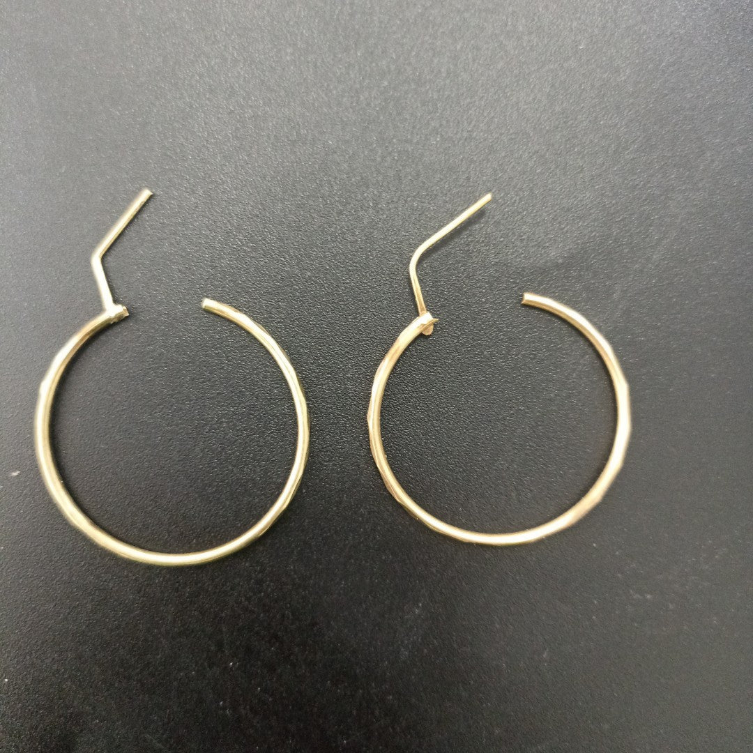 ARRACADAS PAR ORO 14 K 2.2 GRMS (SEMINUEVO)