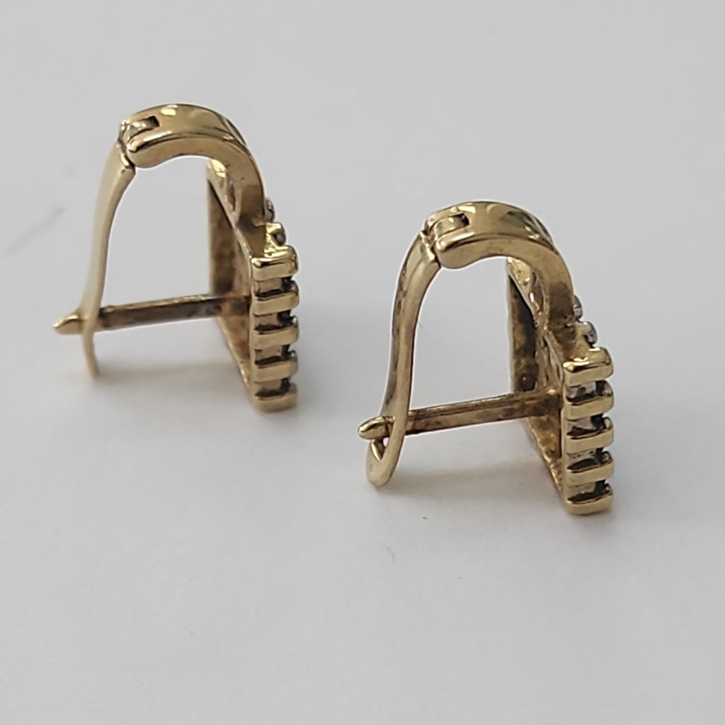 ARETES PAR ORO 10 K 3.5 GRMS (SEMINUEVO)