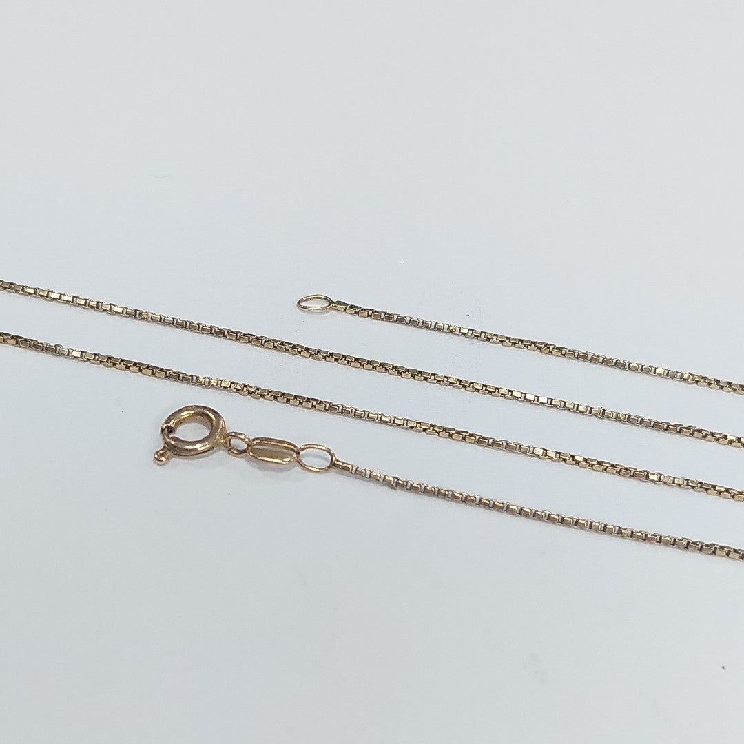 CADENA ORO 14 K 2,40 GRMS (SEMINUEVO)