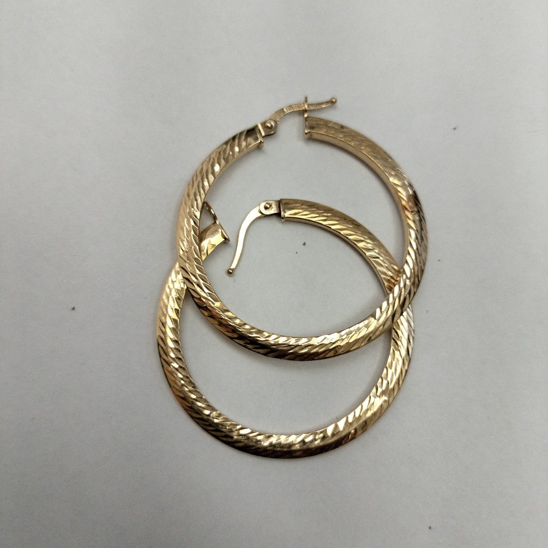 ARRACADAS PAR ORO 14 K 2.4 GRMS (SEMINUEVO)