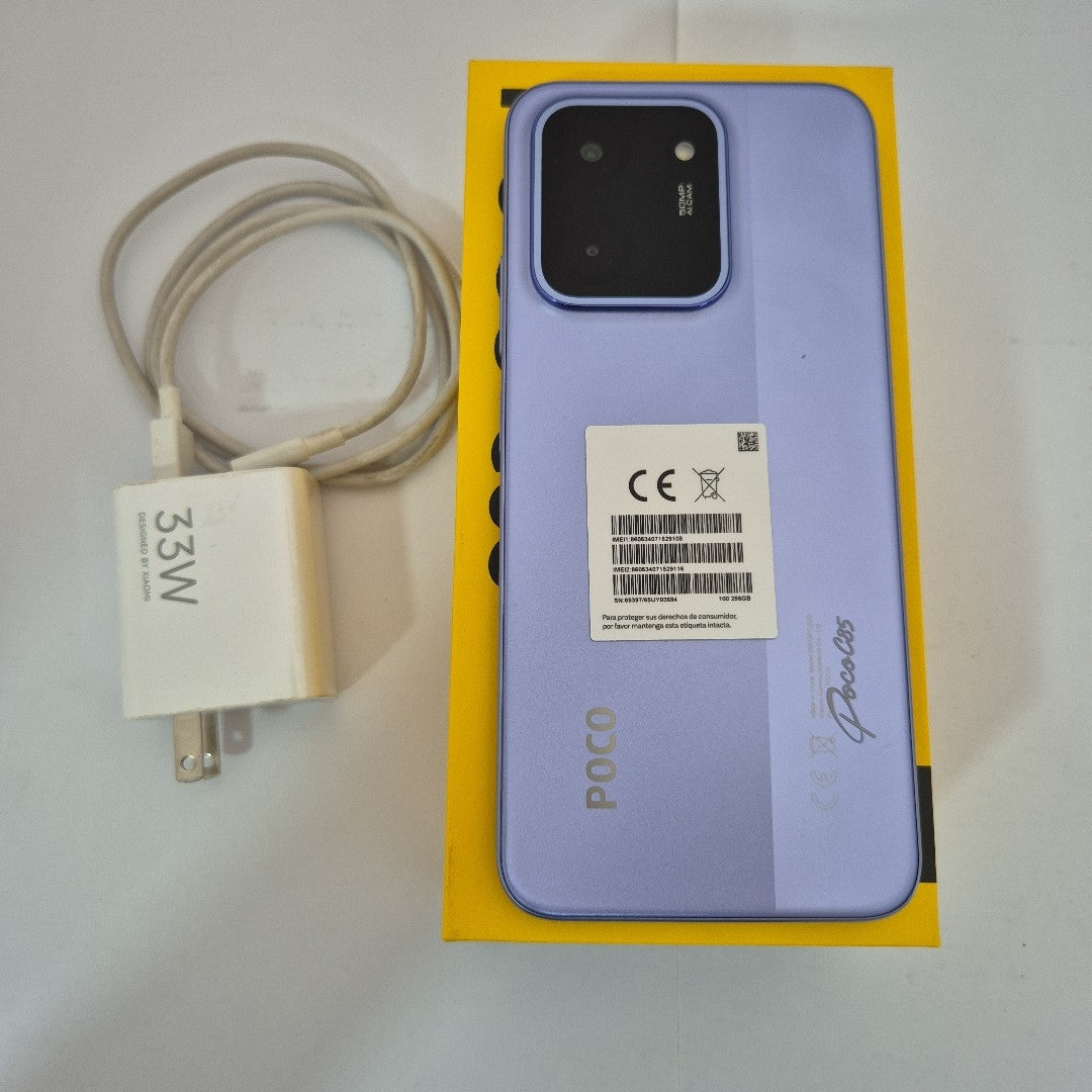 CELULAR XIAOMI POCO C85 25078PC3EG (2025) 256 GB 8 GB RAM (SEMINUEVO)