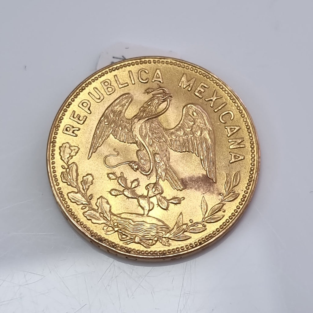 MEDALLA CONMEMORATIVA ORO 21 K 8,30 GRMS (SEMINUEVO)