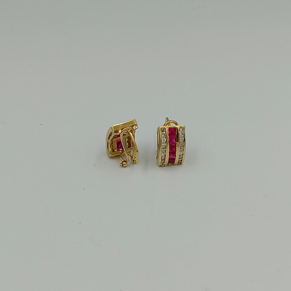 ARETES PAR ORO 14 K 6.4 GRMS (SEMINUEVO)