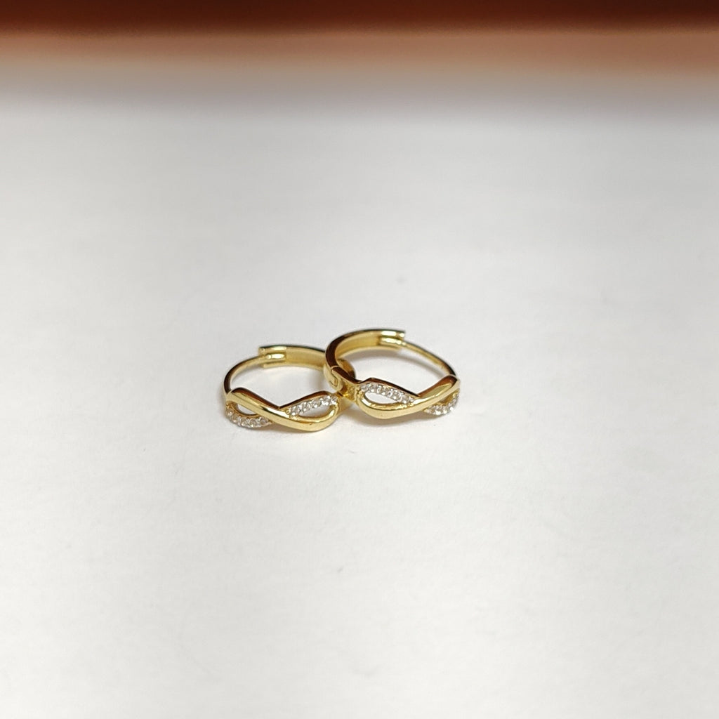ARRACADAS PAR ORO 14 K 2,10 GRMS (SEMINUEVO)