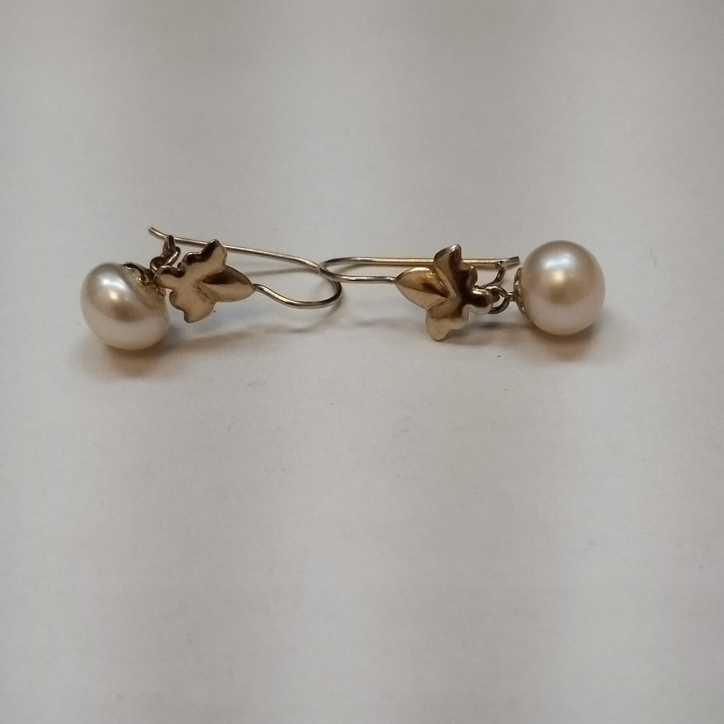 ARETES PAR ORO 14 K 1.9 GRMS (SEMINUEVO)