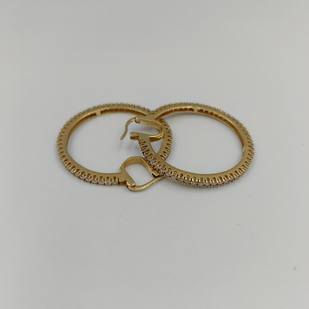 ARRACADAS PAR ORO 14 K 11.6 GRMS (SEMINUEVO)