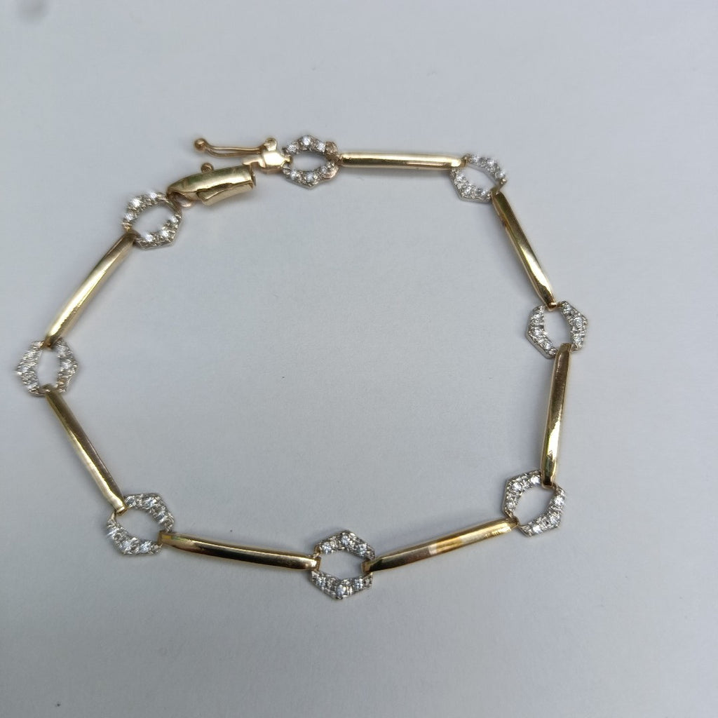 PULSERA ORO 10 K 7.3 GRMS (SEMINUEVO)