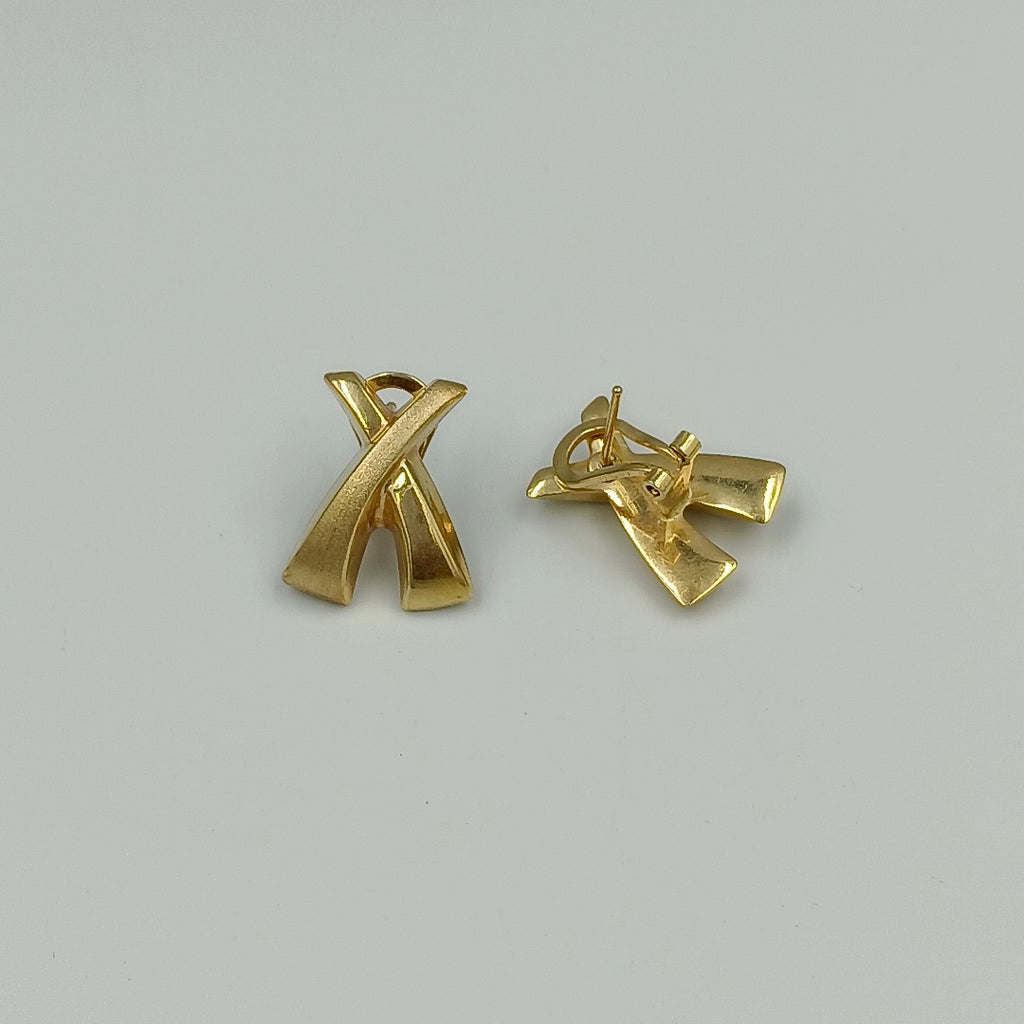ARETES PAR ORO 14 K 4.7 GRMS (SEMINUEVO)