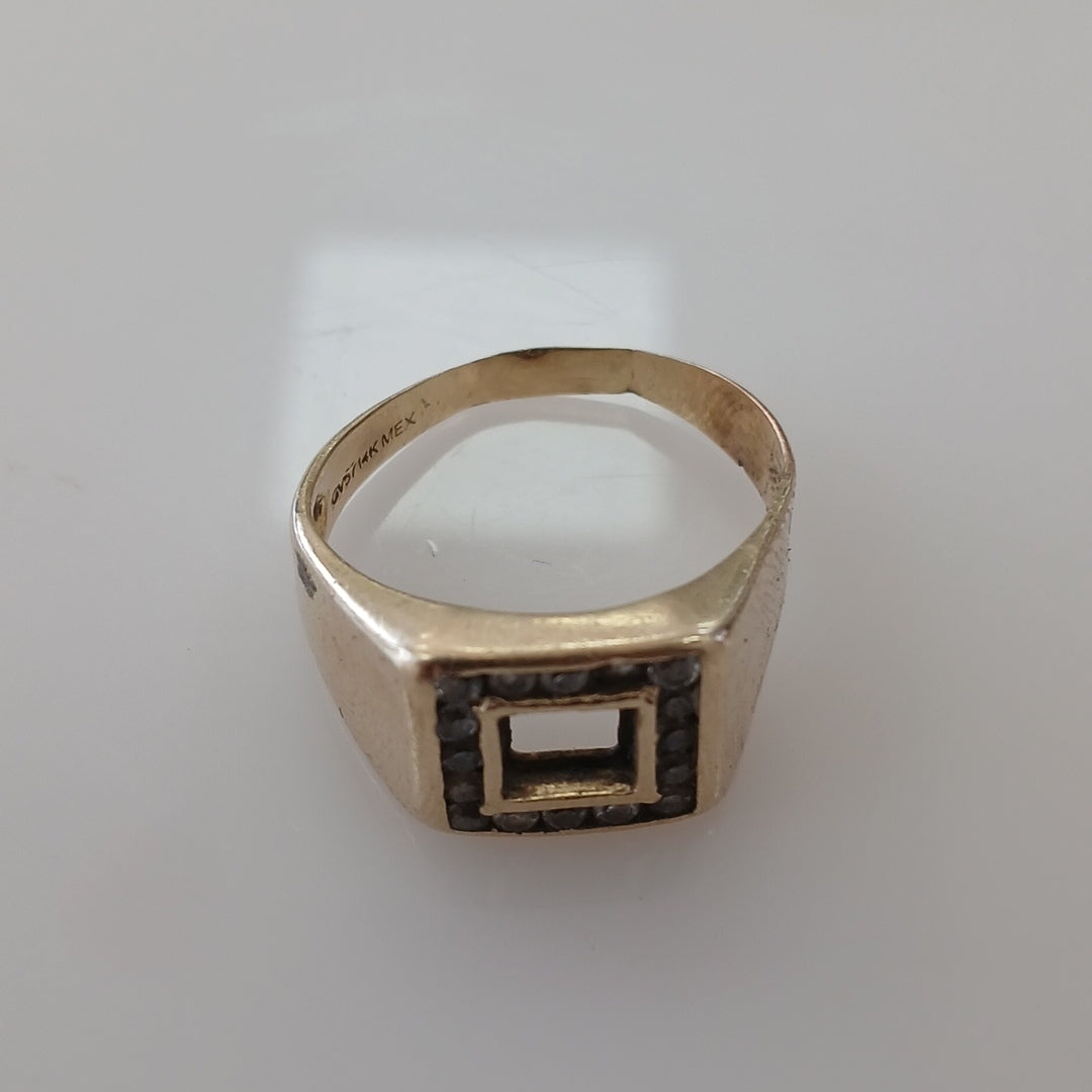 ANILLO ORO 14 K 5.3 GRMS (SEMINUEVO)