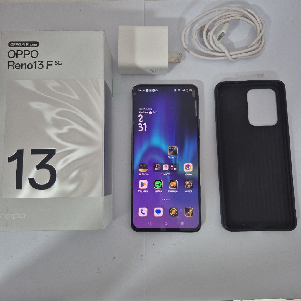 CELULAR OPPO RENO 13F 5G CPH2699 (2025) 256 GB 12 GB RAM (SEMINUEVO)